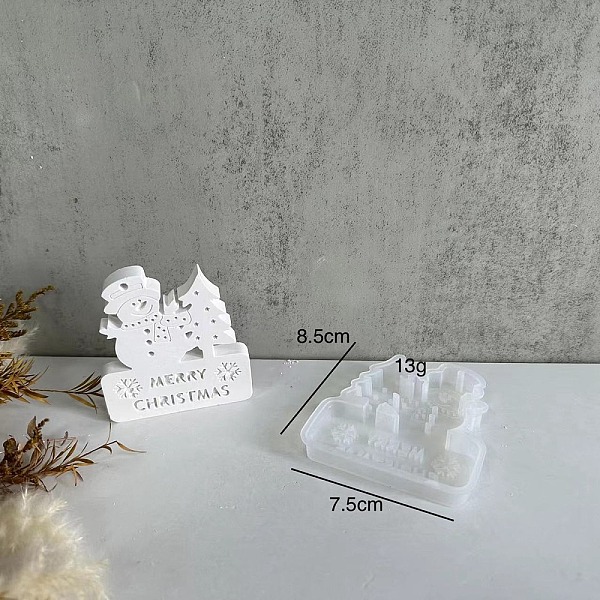 PandaHall DIY Christmas Theme Silicone Molds, for UV Resin & Epoxy Resin Craft Making, White, Letter, 85x76x12mm, Inner Diameter: 78x70mm...
PandaHall DIY Christmas Theme Silicone Molds, for UV Resin & Epoxy Resin Craft Making, White, Letter, 85x76x12mm, Inner Diameter: 78x70mm...