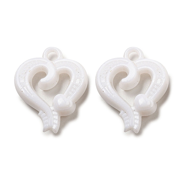PandaHall Valentine's Day Opaque Acrylic Pendants, Heart Charms, White, 27x22x8mm, Hole: 2.8mm, about 305pcs/500g. Acrylic Heart White
PandaHall Valentine's Day Opaque Acrylic Pendants, Heart Charms, White, 27x22x8mm, Hole: 2.8mm, about 305pcs/500g. Acrylic Heart White