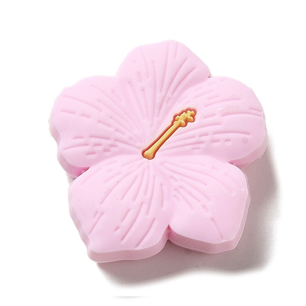 PandaHall Cherry Blossom Silicone Focal Beads, DIY Nursing Necklaces Making, Pearl Pink, 28x29x9.5mm, Hole: 2mm Silicone Flower
PandaHall Cherry Blossom Silicone Focal Beads, DIY Nursing Necklaces Making, Pearl Pink, 28x29x9.5mm, Hole: 2mm Silicone Flower