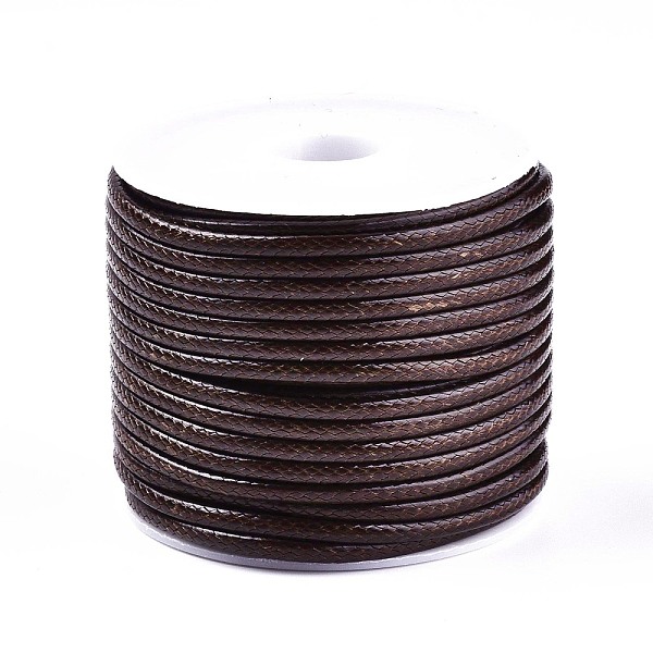 PandaHall Waxed Polyester Cords, for Jewelry Making, Coconut Brown, 2mm, about 10m/roll Waxed Polyester Cord Round
PandaHall Waxed Polyester Cords, for Jewelry Making, Coconut Brown, 2mm, about 10m/roll Waxed Polyester Cord Round