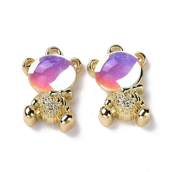 PandaHall Alloy Pendants, with Resin Cabochons, Bear, Golden, 19x13x6mm, Hole: 1.6mm Alloy Bear Clear
PandaHall Alloy Pendants, with Resin Cabochons, Bear, Golden, 19x13x6mm, Hole: 1.6mm Alloy Bear Clear
