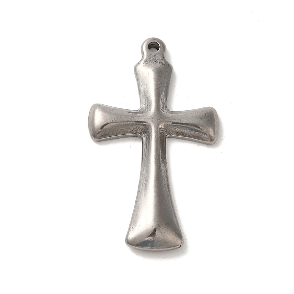 PandaHall 304 Stainless Steel Pendants, Cross Charm, Religion, Stainless Steel Color, 45x25.5x4mm, Hole: 1.8mm 304 Stainless Steel Cross
PandaHall 304 Stainless Steel Pendants, Cross Charm, Religion, Stainless Steel Color, 45x25.5x4mm, Hole: 1.8mm 304 Stainless Steel Cross