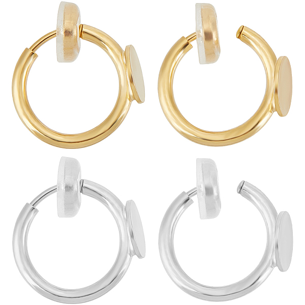 PandaHall Beebeecraft 20Pcs 2 Color Brass Clip-on Earring Findings, Flat Round Earring Settings, with 20Pcs Silicone Earring Pads for...
PandaHall Beebeecraft 20Pcs 2 Color Brass Clip-on Earring Findings, Flat Round Earring Settings, with 20Pcs Silicone Earring Pads for...