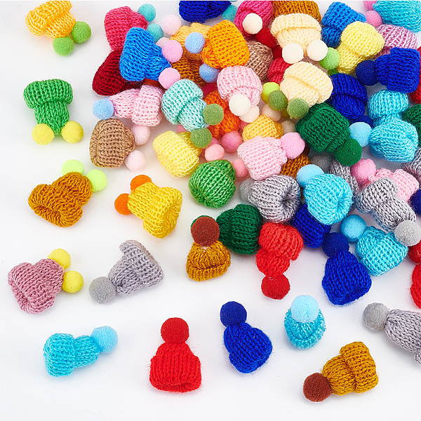 PandaHall 60 Pcs 2 Styles Mini Knitting Hats, Christmas Knit Hats Craft Knitting Hats Handmade Wool Woven Hat Decoration for Christmas..., Multicolor
PandaHall 60 Pcs 2 Styles Mini Knitting Hats, Christmas Knit Hats Craft Knitting Hats Handmade Wool Woven Hat Decoration for Christmas..., Multicolor