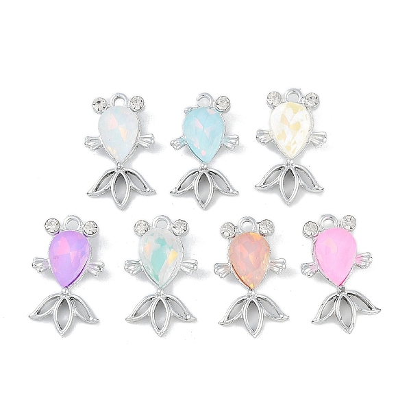 PandaHall UV Plating Alloy Pendants, with Glass, Lead Free & Cadmium Free, Fish, Golden, Mixed Color, 22x13x6mm, Hole: 1mm Alloy+Glass Fish..., Multicolor
PandaHall UV Plating Alloy Pendants, with Glass, Lead Free & Cadmium Free, Fish, Golden, Mixed Color, 22x13x6mm, Hole: 1mm Alloy+Glass Fish..., Multicolor