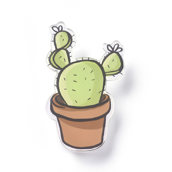 PandaHall Acrylic Badges Brooch Pins, Cute Lapel Pin, for Clothing Bags Jackets Accessory DIY Crafts, Cactus, Green, 47x28x8.5mm Acrylic...
PandaHall Acrylic Badges Brooch Pins, Cute Lapel Pin, for Clothing Bags Jackets Accessory DIY Crafts, Cactus, Green, 47x28x8.5mm Acrylic...