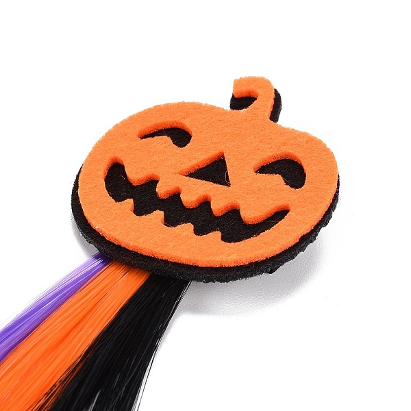 PandaHall Halloween Felt Pumpkin and Hairpiece Hair Accessories, with Iron Alligator Hair Clips, Dark Orange, 410x51x4mm Iron
PandaHall Halloween Felt Pumpkin and Hairpiece Hair Accessories, with Iron Alligator Hair Clips, Dark Orange, 410x51x4mm Iron
