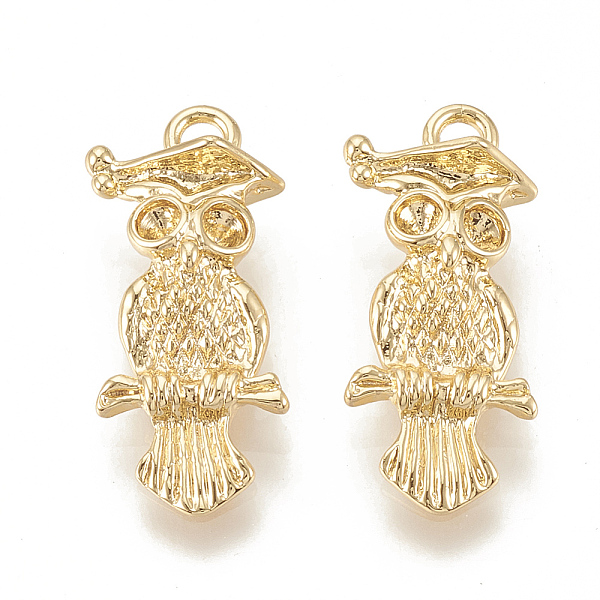 PandaHall Brass Pendant Rhinestone Settings, Owl, Real 18K Gold Plated, Fit for 2mm Rhinestone, 22.5x10x6.5mm, Hole: 2mm Brass Owl
PandaHall Brass Pendant Rhinestone Settings, Owl, Real 18K Gold Plated, Fit for 2mm Rhinestone, 22.5x10x6.5mm, Hole: 2mm Brass Owl