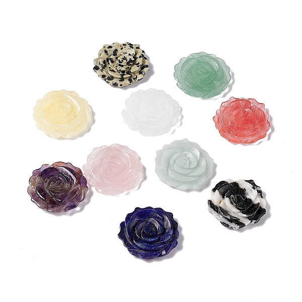 PandaHall Natural & Synthetic Mixed Gemstone Pendants, Mixed Dyed and Undyed, Flower Charms, 33~33.5x7mm, Hole: 1mm Mixed Stone Flower
PandaHall Natural & Synthetic Mixed Gemstone Pendants, Mixed Dyed and Undyed, Flower Charms, 33~33.5x7mm, Hole: 1mm Mixed Stone Flower