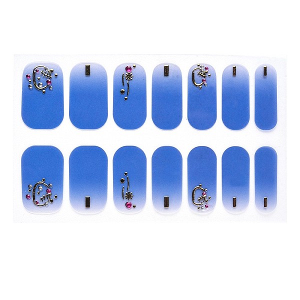 PandaHall Full Cover Nombre Nail Stickers, Self-Adhesive, for Nail Tips Decorations, Blue, 24x8mm, 14pcs/sheet Paper Others Blue
PandaHall Full Cover Nombre Nail Stickers, Self-Adhesive, for Nail Tips Decorations, Blue, 24x8mm, 14pcs/sheet Paper Others Blue