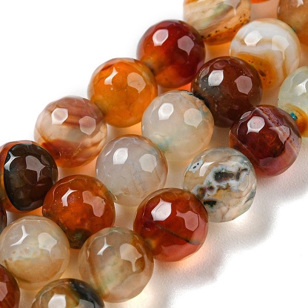 PandaHall Natural Agate Beads Strands, Dyed & Heated, Round, Faceted, Chocolate, 6mm, Hole: 1mm, about 62pcs/strand, 14.37~14.76 inch..., Brown
PandaHall Natural Agate Beads Strands, Dyed & Heated, Round, Faceted, Chocolate, 6mm, Hole: 1mm, about 62pcs/strand, 14.37~14.76 inch..., Brown