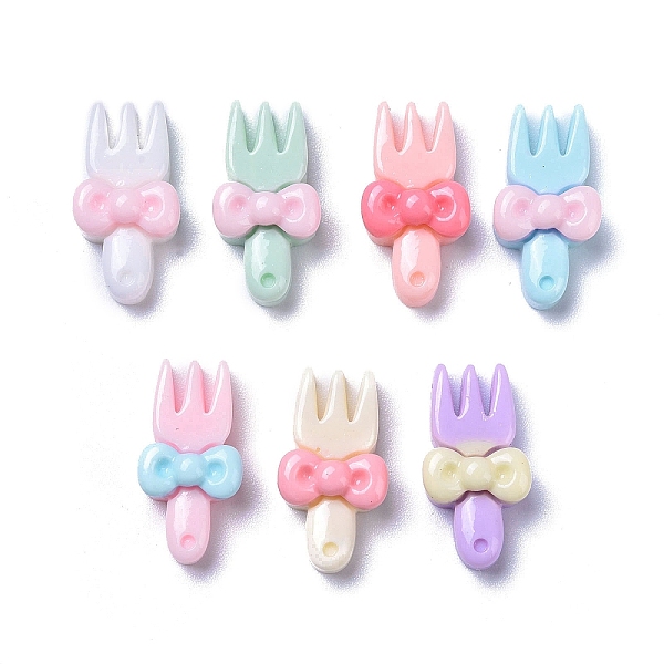 PandaHall Opaque Cute Resin Decoden Cabochons, Mixed Color, Fork with Bowknot, 14.5x7.5x5mm Resin Tableware Multicolor
PandaHall Opaque Cute Resin Decoden Cabochons, Mixed Color, Fork with Bowknot, 14.5x7.5x5mm Resin Tableware Multicolor