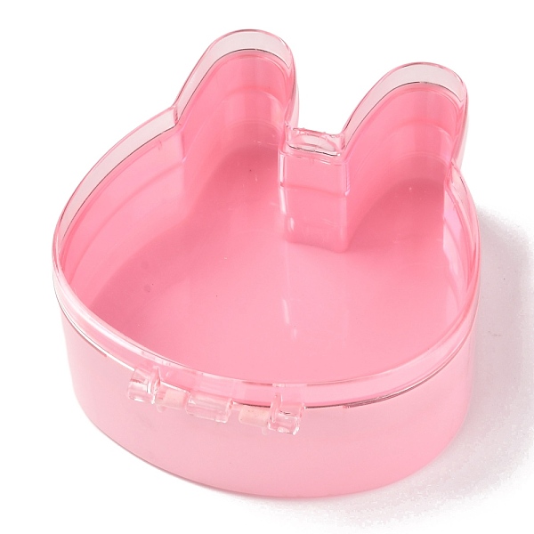 PandaHall Rabbit Plastic Jewelry Boxes, with Transparent Cover, Pink, 14.6x12.7x5.5cm Plastic Rabbit Pink
PandaHall Rabbit Plastic Jewelry Boxes, with Transparent Cover, Pink, 14.6x12.7x5.5cm Plastic Rabbit Pink
