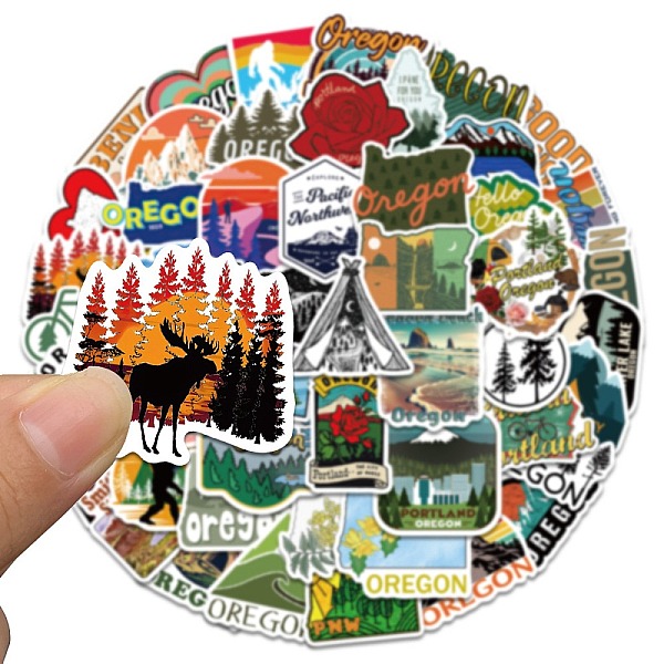 PandaHall 50Pcs Scenery Theme PVC Self Adhesive Cartoon Stickers, Waterproof Decals for Laptop, Bottle, Luggage Decor, Mixed Color..., Multicolor
PandaHall 50Pcs Scenery Theme PVC Self Adhesive Cartoon Stickers, Waterproof Decals for Laptop, Bottle, Luggage Decor, Mixed Color..., Multicolor