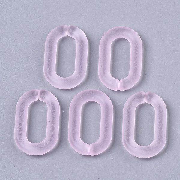 PandaHall Transparent Acrylic Linking Rings, Quick Link Connectors, for Cable Chains Making, Oval, Frosted, Pearl Pink, 27x16.5x4mm, Inner...
PandaHall Transparent Acrylic Linking Rings, Quick Link Connectors, for Cable Chains Making, Oval, Frosted, Pearl Pink, 27x16.5x4mm, Inner...