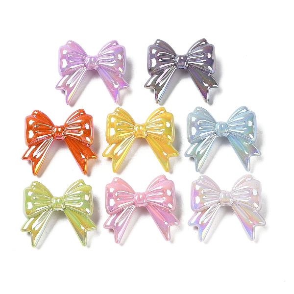PandaHall UV Plating Acrylic Beads, AB Color, Bowknot, Mixed Color, 31.5x36x11.5mm, Hole: 2.5mm Acrylic Bowknot Multicolor
PandaHall UV Plating Acrylic Beads, AB Color, Bowknot, Mixed Color, 31.5x36x11.5mm, Hole: 2.5mm Acrylic Bowknot Multicolor