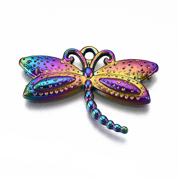PandaHall Rainbow Color Alloy Pendants, Cadmium Free & Lead Free, Dragonfly, 16x24x2mm, Hole: 1.4mm Alloy Dragonfly
PandaHall Rainbow Color Alloy Pendants, Cadmium Free & Lead Free, Dragonfly, 16x24x2mm, Hole: 1.4mm Alloy Dragonfly