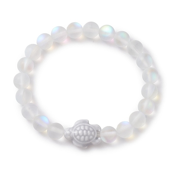 PandaHall 8mm Round Dyed Synthetic Moonstone Beaded Stretch Bracelets, Beach Tortoise Handmade Porcelain Bracelets for Women, Gainsboro..., Gray
PandaHall 8mm Round Dyed Synthetic Moonstone Beaded Stretch Bracelets, Beach Tortoise Handmade Porcelain Bracelets for Women, Gainsboro..., Gray