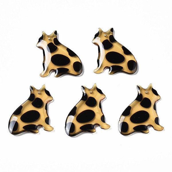 PandaHall Epoxy Resin Pendants, Cat/Kitten, Goldenrod, 23.5x20x2mm, Hole: 0.8mm Epoxy Resin Cat Shape Gold
PandaHall Epoxy Resin Pendants, Cat/Kitten, Goldenrod, 23.5x20x2mm, Hole: 0.8mm Epoxy Resin Cat Shape Gold