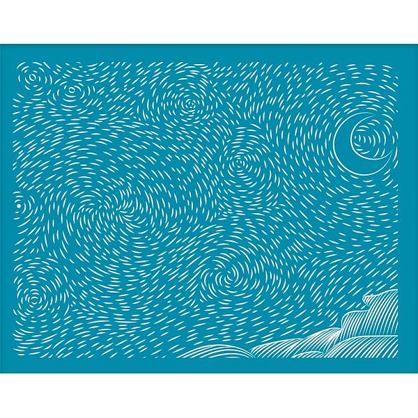 PandaHall OLYCRAFT 12.7x10cm Clay Stencils Starry Sky Pattern Silk Screen for Polymer Clay Star Night Silk Screen Stencils Mesh Transfer..., Cyan
PandaHall OLYCRAFT 12.7x10cm Clay Stencils Starry Sky Pattern Silk Screen for Polymer Clay Star Night Silk Screen Stencils Mesh Transfer..., Cyan