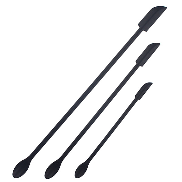 PandaHall Silicone Baking Spatulas Butter Cake Set, 3 Sizes Double Head Spatula, Bakewere Tool, Black, 154~304x11~15mm, 3pcs/set Silicone...
PandaHall Silicone Baking Spatulas Butter Cake Set, 3 Sizes Double Head Spatula, Bakewere Tool, Black, 154~304x11~15mm, 3pcs/set Silicone...