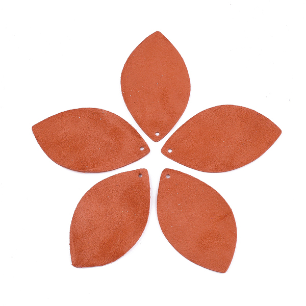 PandaHall Autumn Theme Eco-Friendly Sheepskin Leather Pendants, Leaf, Orange Red, 46x27x1mm, Hole: 1.5mm Leather Leaf Red
PandaHall Autumn Theme Eco-Friendly Sheepskin Leather Pendants, Leaf, Orange Red, 46x27x1mm, Hole: 1.5mm Leather Leaf Red