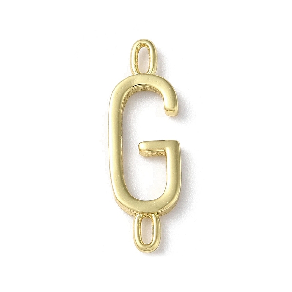 PandaHall Rack Plating Brass Connector Charms, Cadmium Free & Lead Free, Long-Lasting Plated, Real 18K Gold Plated, Letter G, 22.5x7x1.5mm...
PandaHall Rack Plating Brass Connector Charms, Cadmium Free & Lead Free, Long-Lasting Plated, Real 18K Gold Plated, Letter G, 22.5x7x1.5mm...