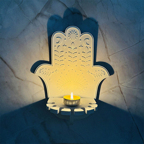 PandaHall DIY Silicone Candle Molds, For Candle Making, Hamsa Hand, White, 98~226x165~179x7~9mm, 2pcs/set Silicone Hamsa Hand White
PandaHall DIY Silicone Candle Molds, For Candle Making, Hamsa Hand, White, 98~226x165~179x7~9mm, 2pcs/set Silicone Hamsa Hand White