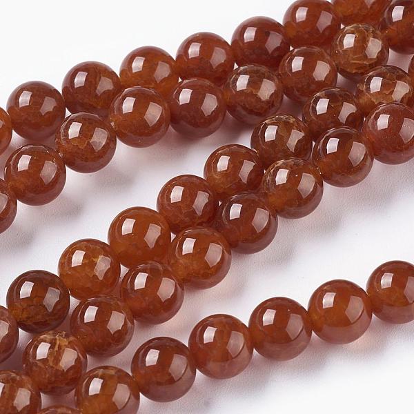 PandaHall Natural Crackle Agate Beads Strands, Heated & Dyed, Round, Red, 8mm, Hole: 1mm, about 48pcs/strand, 15.4 inch(39cm) Crackle Agate...
PandaHall Natural Crackle Agate Beads Strands, Heated & Dyed, Round, Red, 8mm, Hole: 1mm, about 48pcs/strand, 15.4 inch(39cm) Crackle Agate...