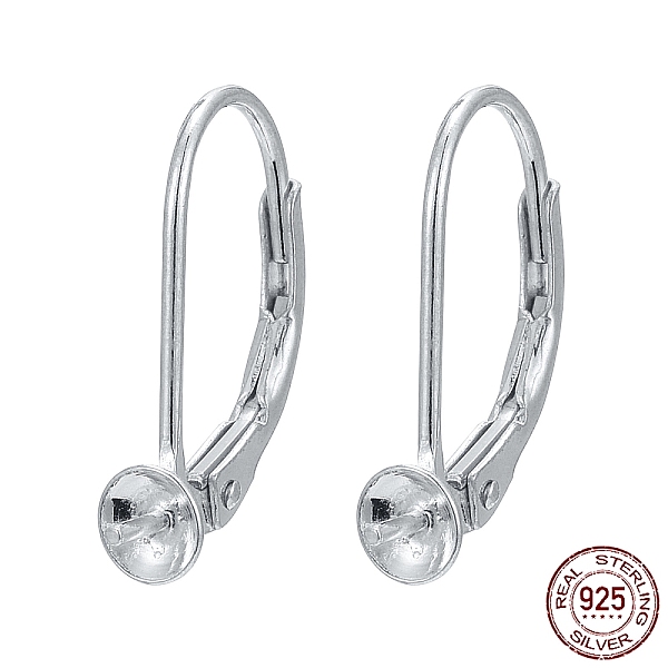PandaHall 925 Sterling Silver Leverback Hoop Earrings, Silver, 17x10x4mm, Pin: 0.7mm Sterling Silver Silver
PandaHall 925 Sterling Silver Leverback Hoop Earrings, Silver, 17x10x4mm, Pin: 0.7mm Sterling Silver Silver