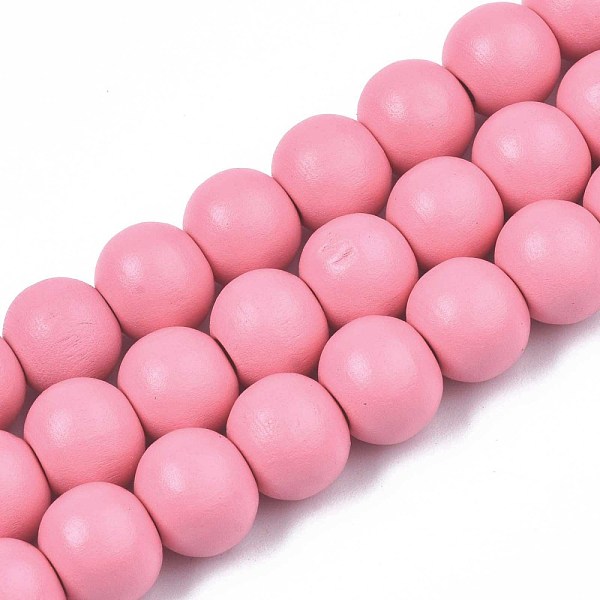 PandaHall Painted Natural Wood Beads Strands, Round, Hot Pink, 10x8~9mm, Hole: 2~3mm, about 41~42pcs/strand, 13.98 inch~14.61 inch...
PandaHall Painted Natural Wood Beads Strands, Round, Hot Pink, 10x8~9mm, Hole: 2~3mm, about 41~42pcs/strand, 13.98 inch~14.61 inch...