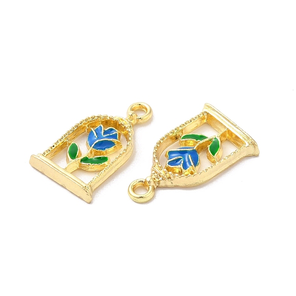 PandaHall Alloy Enamel Pendants, Golden, Arch with Rose Charm, Blue, 18x11x2.5mm, Hole: 1.5mm Alloy+Enamel Arch Blue
PandaHall Alloy Enamel Pendants, Golden, Arch with Rose Charm, Blue, 18x11x2.5mm, Hole: 1.5mm Alloy+Enamel Arch Blue