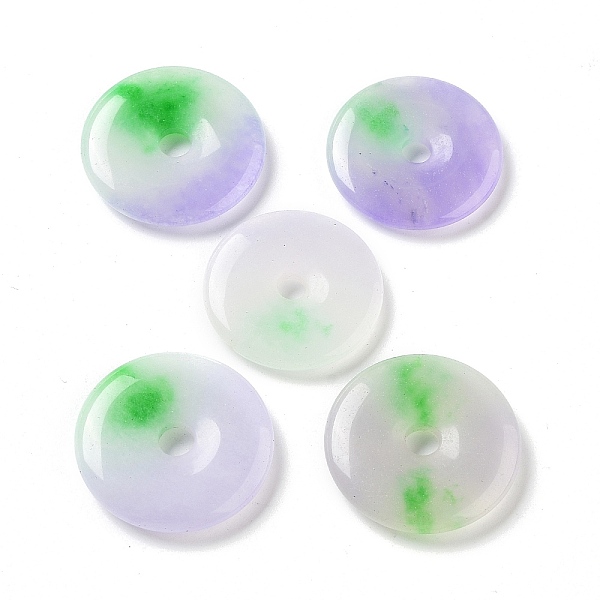 PandaHall Dyed Natural White Jade Pendants, Donut Charms, Medium Purple, 26.5~28x4.5~5mm, Hole: 4.5~5mm White Jade Donut
PandaHall Dyed Natural White Jade Pendants, Donut Charms, Medium Purple, 26.5~28x4.5~5mm, Hole: 4.5~5mm White Jade Donut