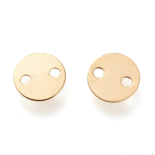 PandaHall 304 Stainless Steel Links Connectors, Flat Round, Golden, 6x0.3mm, Hole: 1mm 304 Stainless Steel Flat Round
PandaHall 304 Stainless Steel Links Connectors, Flat Round, Golden, 6x0.3mm, Hole: 1mm 304 Stainless Steel Flat Round