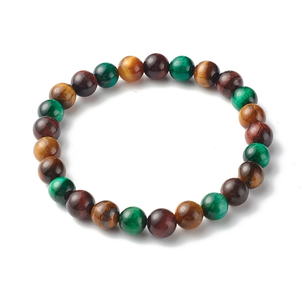 PandaHall Natural Tiger Eye Beads Stretch Bracelets, 3/8 inch(0.85cm), Inner Diameter: 2-3/8 inch(6cm) Tiger Eye
PandaHall Natural Tiger Eye Beads Stretch Bracelets, 3/8 inch(0.85cm), Inner Diameter: 2-3/8 inch(6cm) Tiger Eye