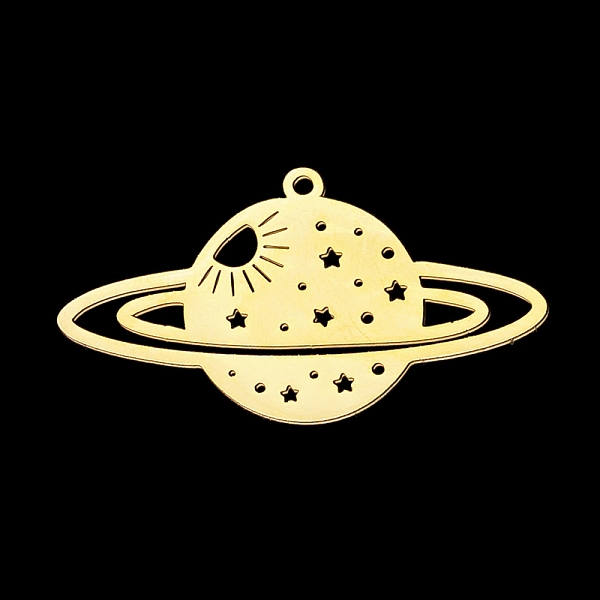 PandaHall 201 Stainless Steel Pendants, Laser Cut, Planet, Golden, 21.5x39x1mm, Hole: 1.6mm 201 Stainless Steel Others
PandaHall 201 Stainless Steel Pendants, Laser Cut, Planet, Golden, 21.5x39x1mm, Hole: 1.6mm 201 Stainless Steel Others