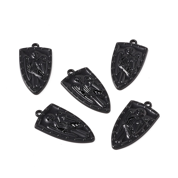 PandaHall Halloween Alloy Enamel Pendants, Shield with Human, Electrophoresis Black, 33x17x3mm, Hole: 1.7mm Alloy+Enamel Others
PandaHall Halloween Alloy Enamel Pendants, Shield with Human, Electrophoresis Black, 33x17x3mm, Hole: 1.7mm Alloy+Enamel Others
