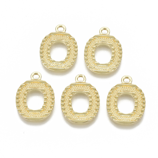 PandaHall Alloy Pendants, Cadmium Free & Nickel Free & Lead Free, Initial Letter, Real 18K Gold Plated, Initial Letter.O, 20.5x15x2mm, Hole...
PandaHall Alloy Pendants, Cadmium Free & Nickel Free & Lead Free, Initial Letter, Real 18K Gold Plated, Initial Letter.O, 20.5x15x2mm, Hole...