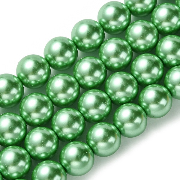 PandaHall Eco-Friendly Glass Pearl Beads Strands, Grade A, Round, Dyed, Cotton Cord Threaded, Spring Green, 12mm, Hole: 1.2~1.5mm, about...
PandaHall Eco-Friendly Glass Pearl Beads Strands, Grade A, Round, Dyed, Cotton Cord Threaded, Spring Green, 12mm, Hole: 1.2~1.5mm, about...
