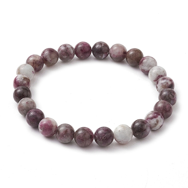 PandaHall 8mm Round Natural Plum Blossom Tourmaline Beaded Stretch Bracelets for Women Men, Inner Diameter: 2-1/4 inch(5.6cm) Tourmaline...
PandaHall 8mm Round Natural Plum Blossom Tourmaline Beaded Stretch Bracelets for Women Men, Inner Diameter: 2-1/4 inch(5.6cm) Tourmaline...