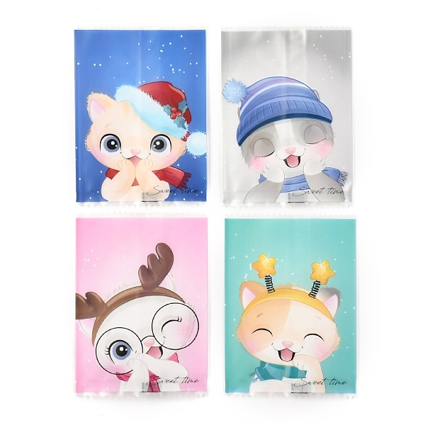 PandaHall Plastic Gift Bags, Machine Sealing Packaging Bag, DIY Cookie Bags, Cat Pattern, 9.2~9.5x7x0.02cm, about 100pcs/bag Plastic Cat...
PandaHall Plastic Gift Bags, Machine Sealing Packaging Bag, DIY Cookie Bags, Cat Pattern, 9.2~9.5x7x0.02cm, about 100pcs/bag Plastic Cat...