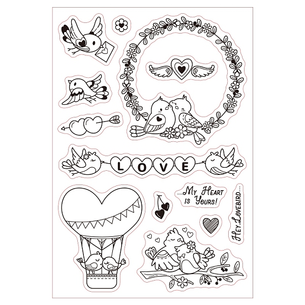 PandaHall PVC Plastic Stamps, for DIY Scrapbooking, Photo Album Decorative, Cards Making, Stamp Sheets, Bird Pattern, 16x11x0.3cm Plastic...
PandaHall PVC Plastic Stamps, for DIY Scrapbooking, Photo Album Decorative, Cards Making, Stamp Sheets, Bird Pattern, 16x11x0.3cm Plastic...