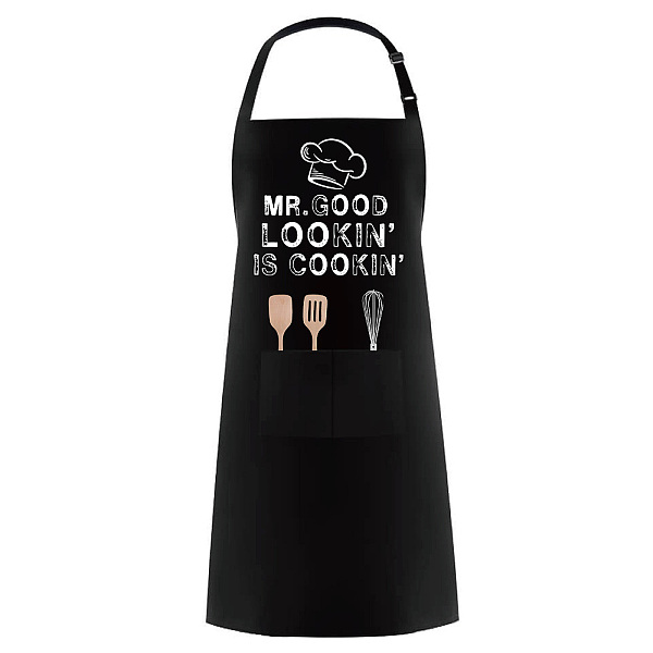 PandaHall Polyester Apron, Daily Supplies, Rectangle, Word, 770x590mm Polyester Word Black
PandaHall Polyester Apron, Daily Supplies, Rectangle, Word, 770x590mm Polyester Word Black