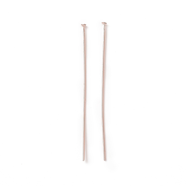 PandaHall Brass Flat Head Pins, Cadmium Free & Lead Free, Rose Gold, 50mm, Head: 1.8mm, Pin: 0.6mm, 22 Gauge Brass
PandaHall Brass Flat Head Pins, Cadmium Free & Lead Free, Rose Gold, 50mm, Head: 1.8mm, Pin: 0.6mm, 22 Gauge Brass