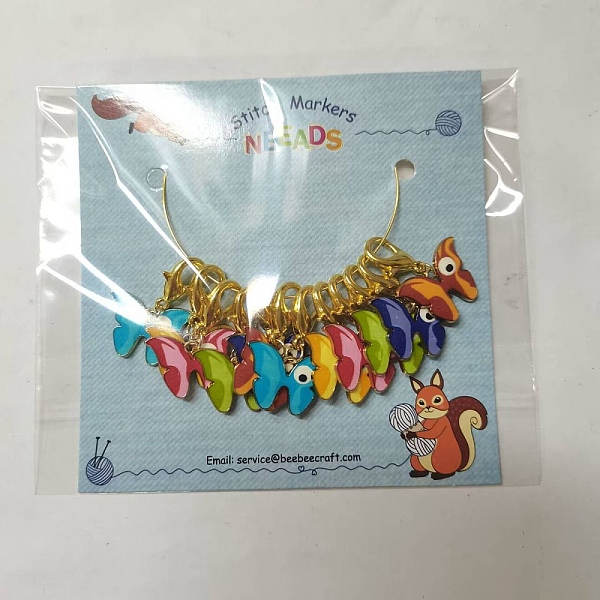 PandaHall Alloy Enamel Butterfly with Evil Eye Pendant Locking Stitch Markers, Zinc Alloy Lobster Claw Clasps Stitch Marker, Mixed Color..., Multicolor
PandaHall Alloy Enamel Butterfly with Evil Eye Pendant Locking Stitch Markers, Zinc Alloy Lobster Claw Clasps Stitch Marker, Mixed Color..., Multicolor