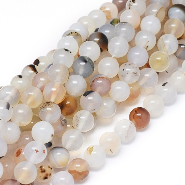 PandaHall Natural Dendritic Agate Beads Strands, Round, 10~10.5mm, Hole: 0.8mm, about 38 pcs/Strand, 15.35 inch(39 cm) Dendritic Agate Round
PandaHall Natural Dendritic Agate Beads Strands, Round, 10~10.5mm, Hole: 0.8mm, about 38 pcs/Strand, 15.35 inch(39 cm) Dendritic Agate Round