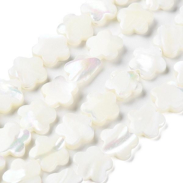 PandaHall Natural Trochus Shell Beads Strands, Flower, Floral White, 12x12.5x3~3.5mm, Hole: 0.8mm, about 34pcs/strand, 15.75''(40cm) Trochus...
PandaHall Natural Trochus Shell Beads Strands, Flower, Floral White, 12x12.5x3~3.5mm, Hole: 0.8mm, about 34pcs/strand, 15.75''(40cm) Trochus...