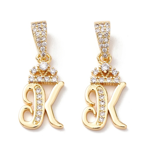 PandaHall Eco-Friendly Brass Micro Pave Cubic Zirconia Pendants, Long-Lasting Plated, Real 18K Gold Plated, Cadmium Free & Lead Free, Letter...
PandaHall Eco-Friendly Brass Micro Pave Cubic Zirconia Pendants, Long-Lasting Plated, Real 18K Gold Plated, Cadmium Free & Lead Free, Letter...