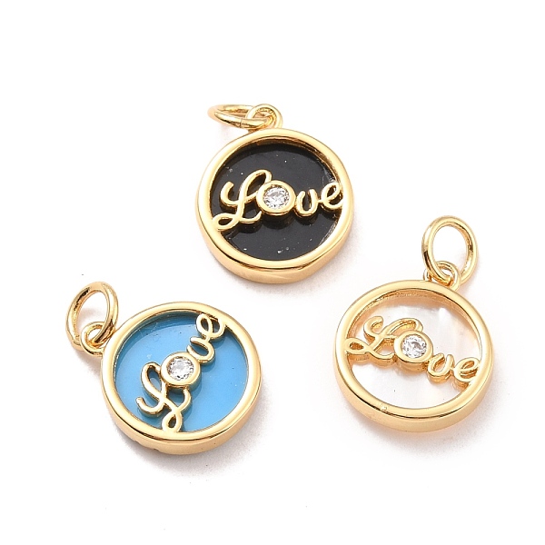 PandaHall Eco-Friendly Brass Micro Pave Cubic Zirconia Pendants, Long-Lasting Plated, Lead Free & Cadmium Free & Nickel Free, Real 18K Gold..., Multicolor
PandaHall Eco-Friendly Brass Micro Pave Cubic Zirconia Pendants, Long-Lasting Plated, Lead Free & Cadmium Free & Nickel Free, Real 18K Gold..., Multicolor