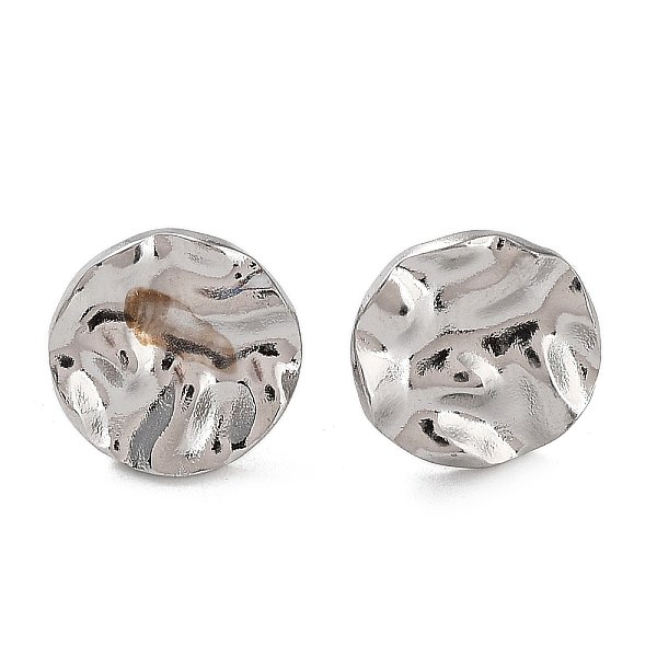 PandaHall 304 Stainless Steel Textured Flat Round Ear Studs for Women, Stainless Steel Color, 12mm 304 Stainless Steel Flat Round
PandaHall 304 Stainless Steel Textured Flat Round Ear Studs for Women, Stainless Steel Color, 12mm 304 Stainless Steel Flat Round